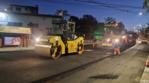 Retomada da obra do acesso ao bairro Planalto causa bloqueios parciais de trânsito