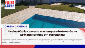 Piscina Pública encerra sua temporada de verão na próxima semana em Farroupilha
