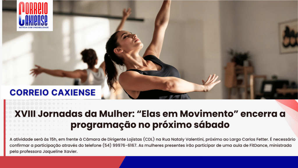 XVIII Jornadas da Mulher: “Elas em Movimento” encerra a programação no próximo sábado